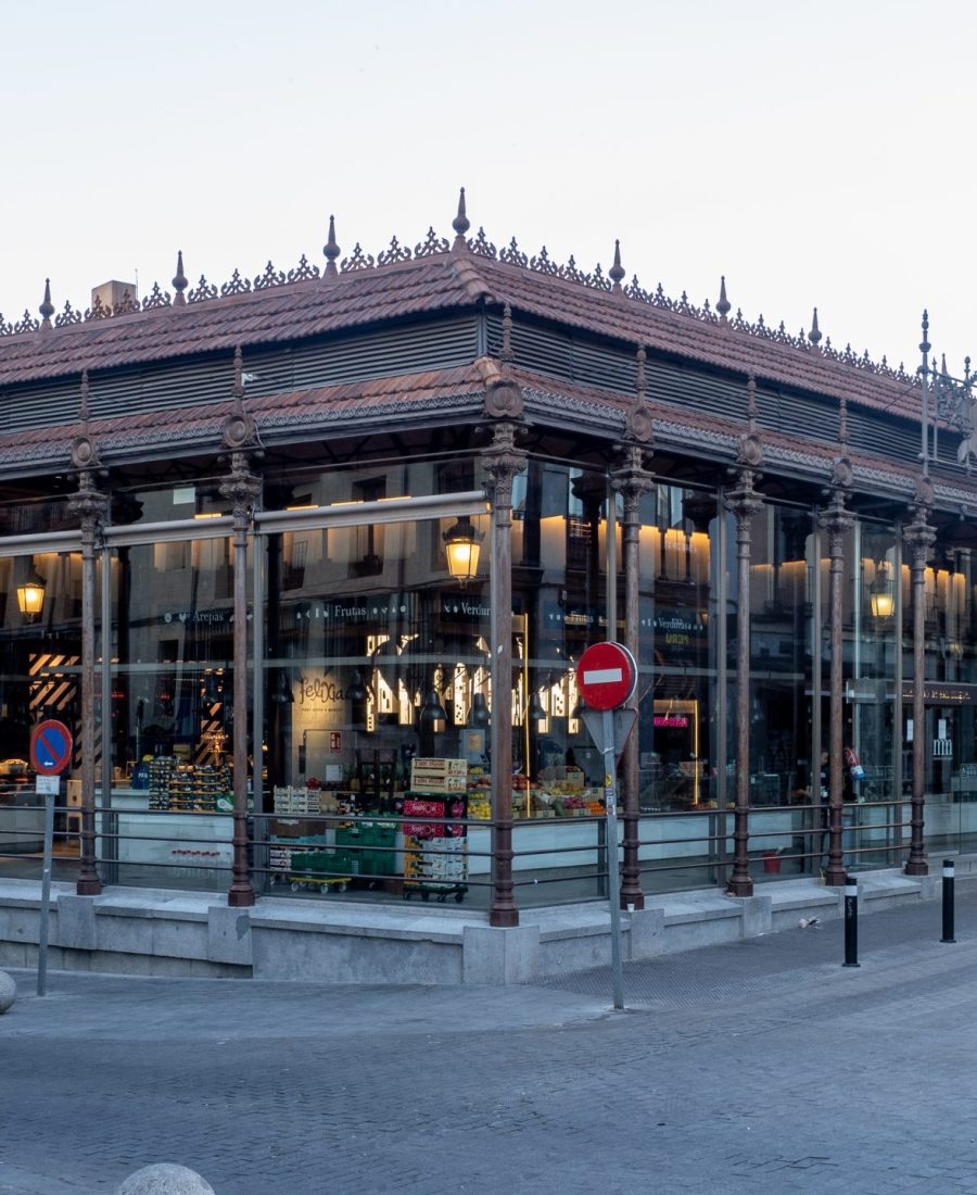 The market of San Miguel