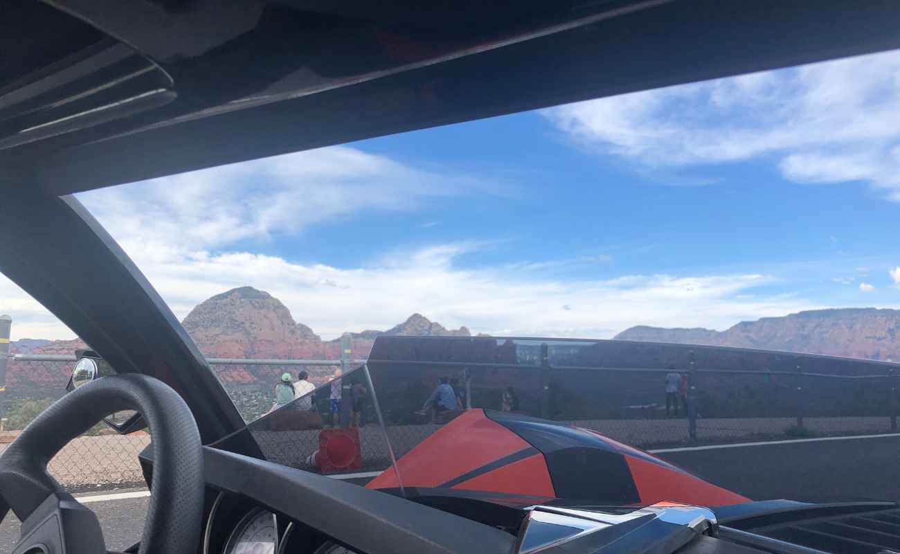 Sedona Seen from the Slingshot
