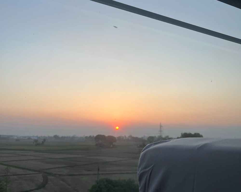 Sunset Approaching Amritsar
